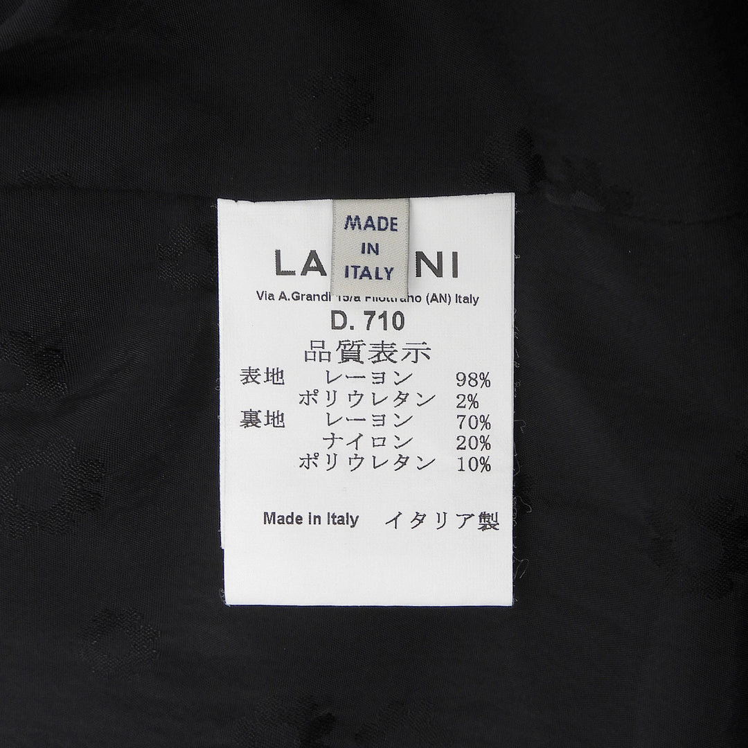 Pristine LARDINI tailored jacket black Rayon Women 40