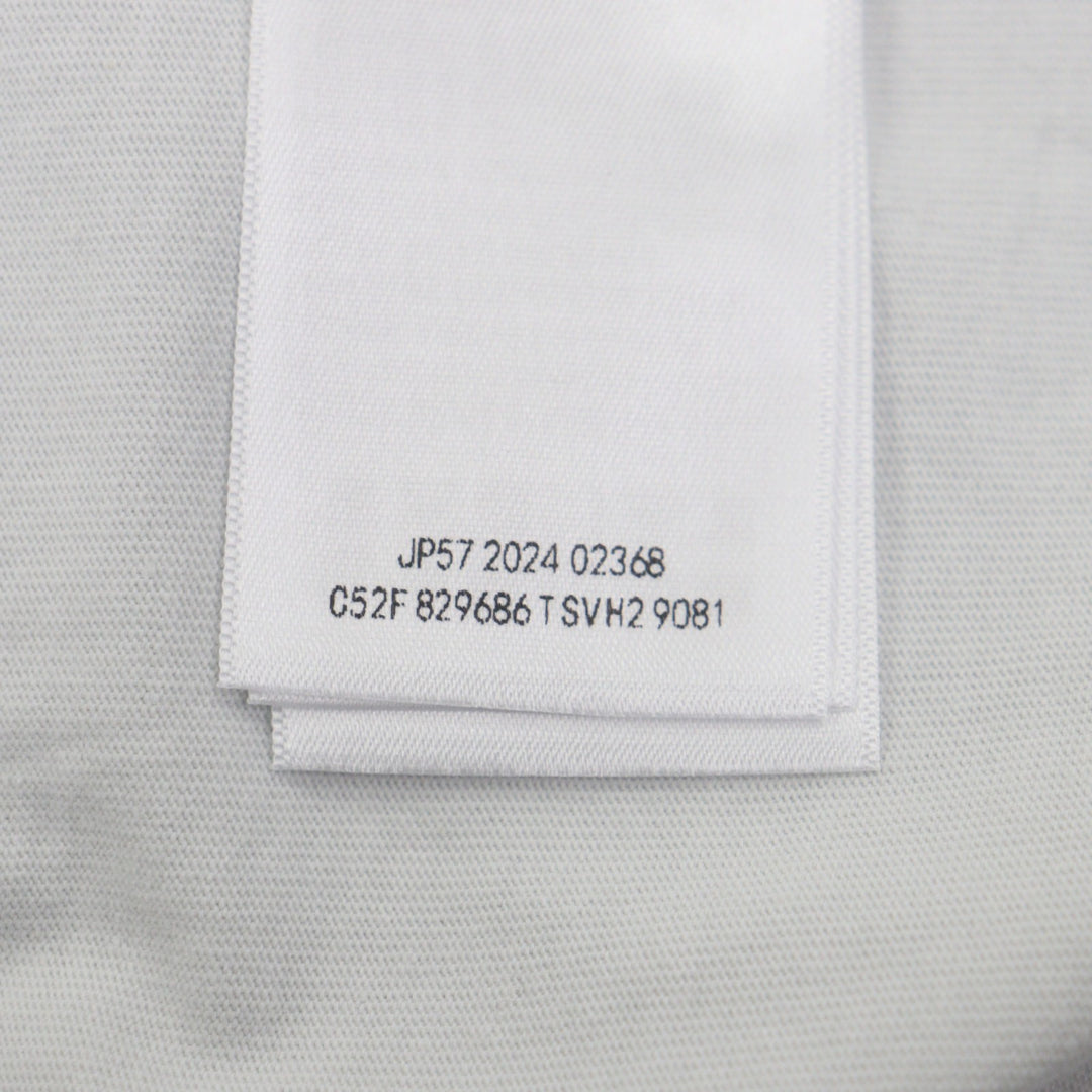 Excellent BALENCIAGA T-shirt Line Logo embroidery Short sleeves 1 829686