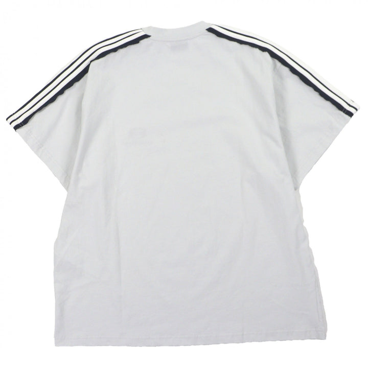 Excellent BALENCIAGA T-shirt Line Logo embroidery Short sleeves 1 829686