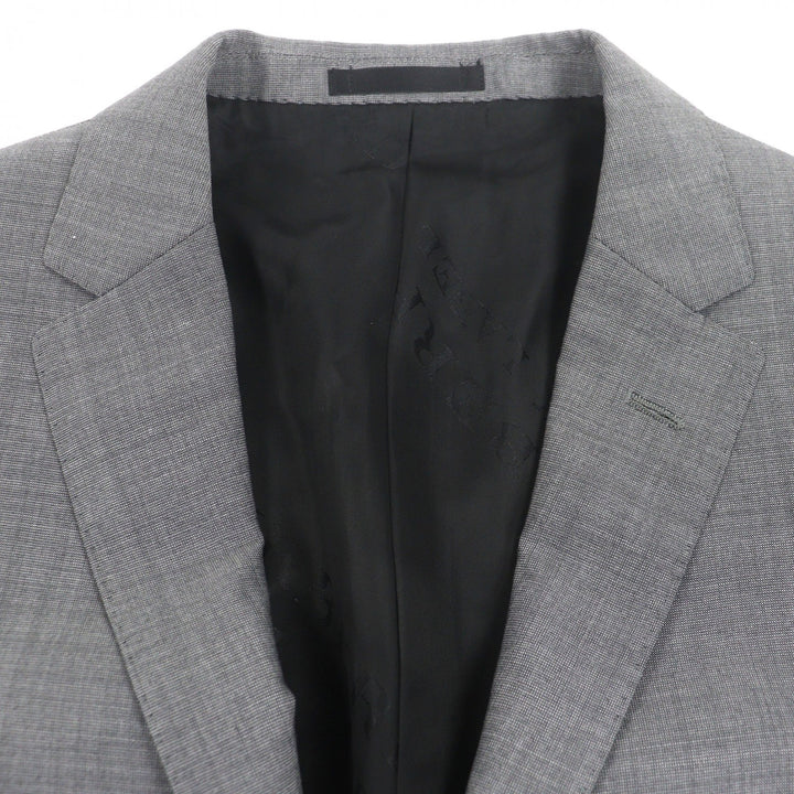 Pristine BURBERRY BLACK LABEL two-piece set gray wool mens