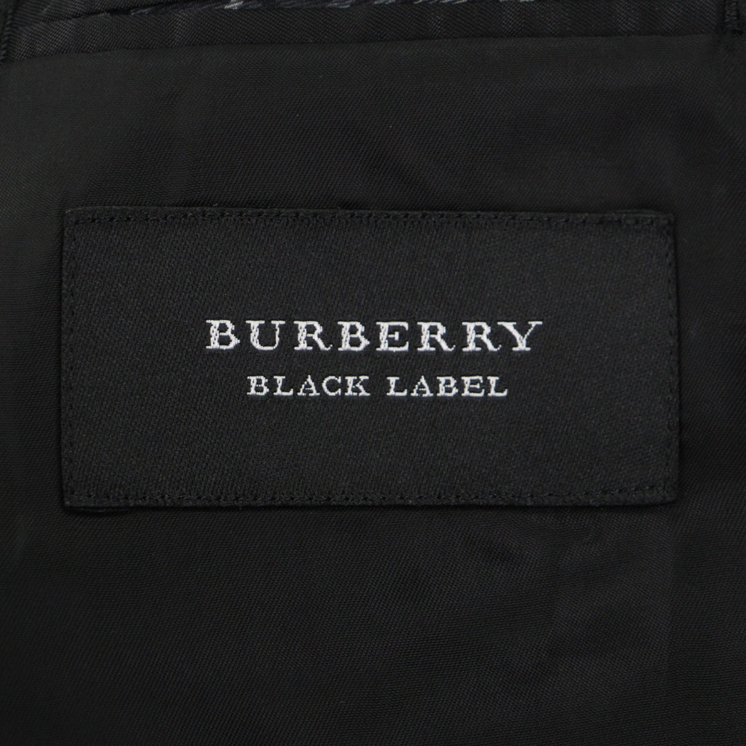 Pristine BURBERRY BLACK LABEL two-piece set gray wool mens