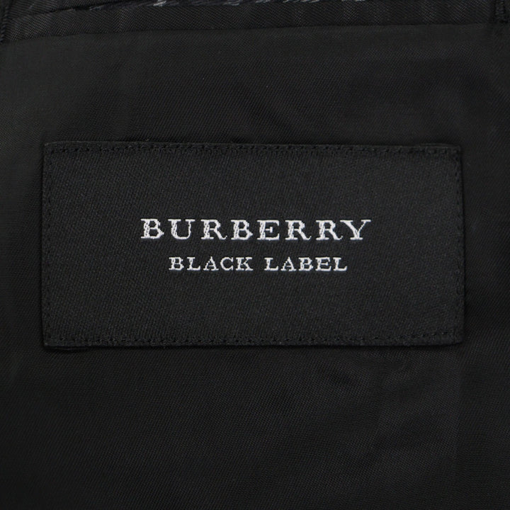 Pristine BURBERRY BLACK LABEL two-piece set gray wool mens