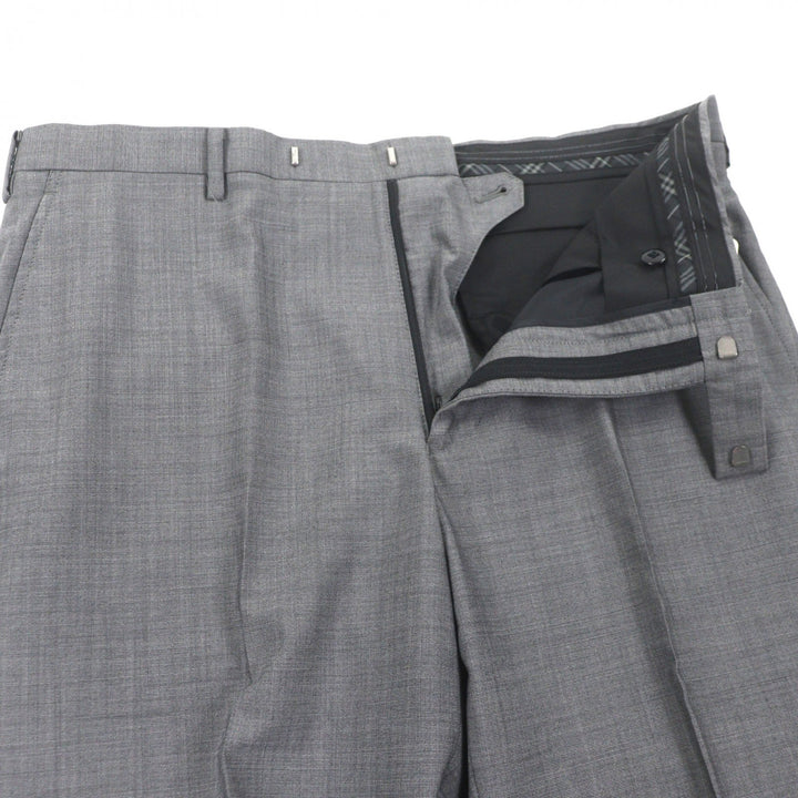 Pristine BURBERRY BLACK LABEL two-piece set gray wool mens