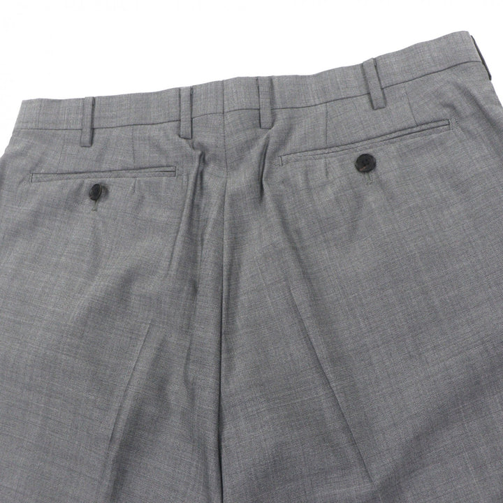 Pristine BURBERRY BLACK LABEL two-piece set gray wool mens