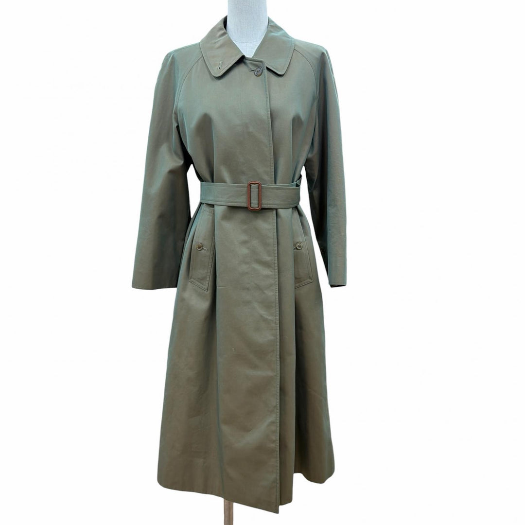 Very Good Burberrys coat iridescent cotton Women FDO80-039-79