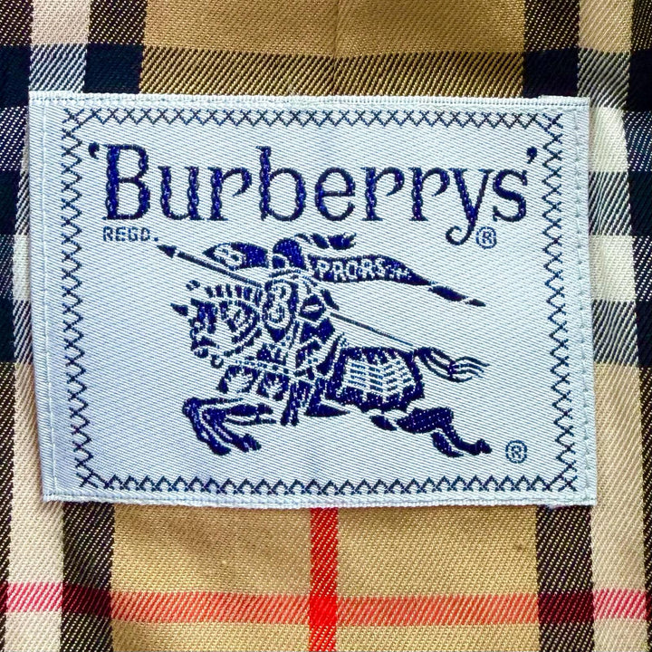 Very Good Burberrys coat iridescent cotton Women FDO80-039-79