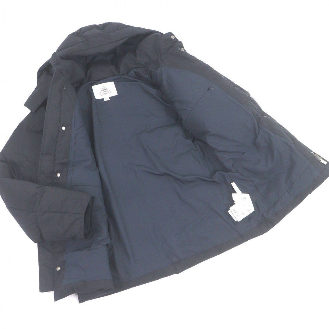 Great Pyrenex Down jacket BELFORT 2 Logo patch hooded Navy