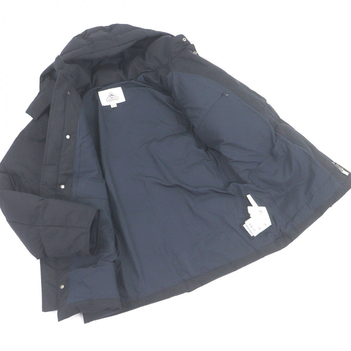 Great Pyrenex Down jacket BELFORT 2 Logo patch hooded Navy