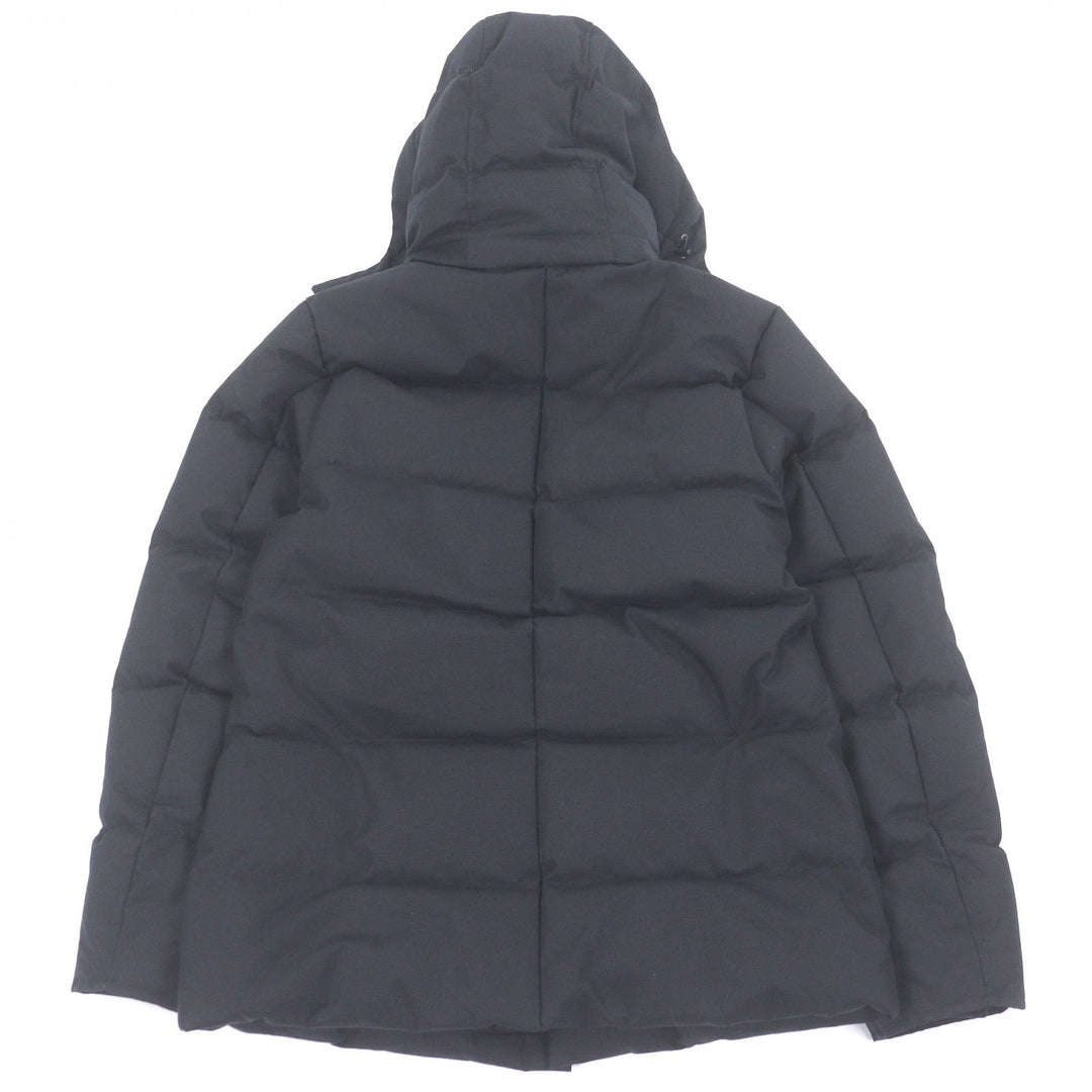 Great Pyrenex Down jacket BELFORT 2 Logo patch hooded Navy