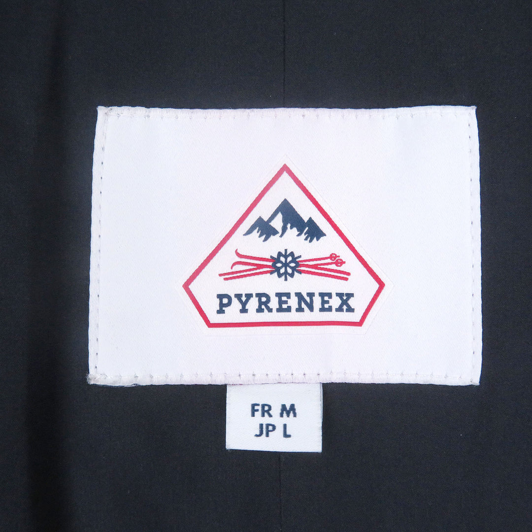 Great Pyrenex Down jacket BELFORT 2 Logo patch hooded Navy