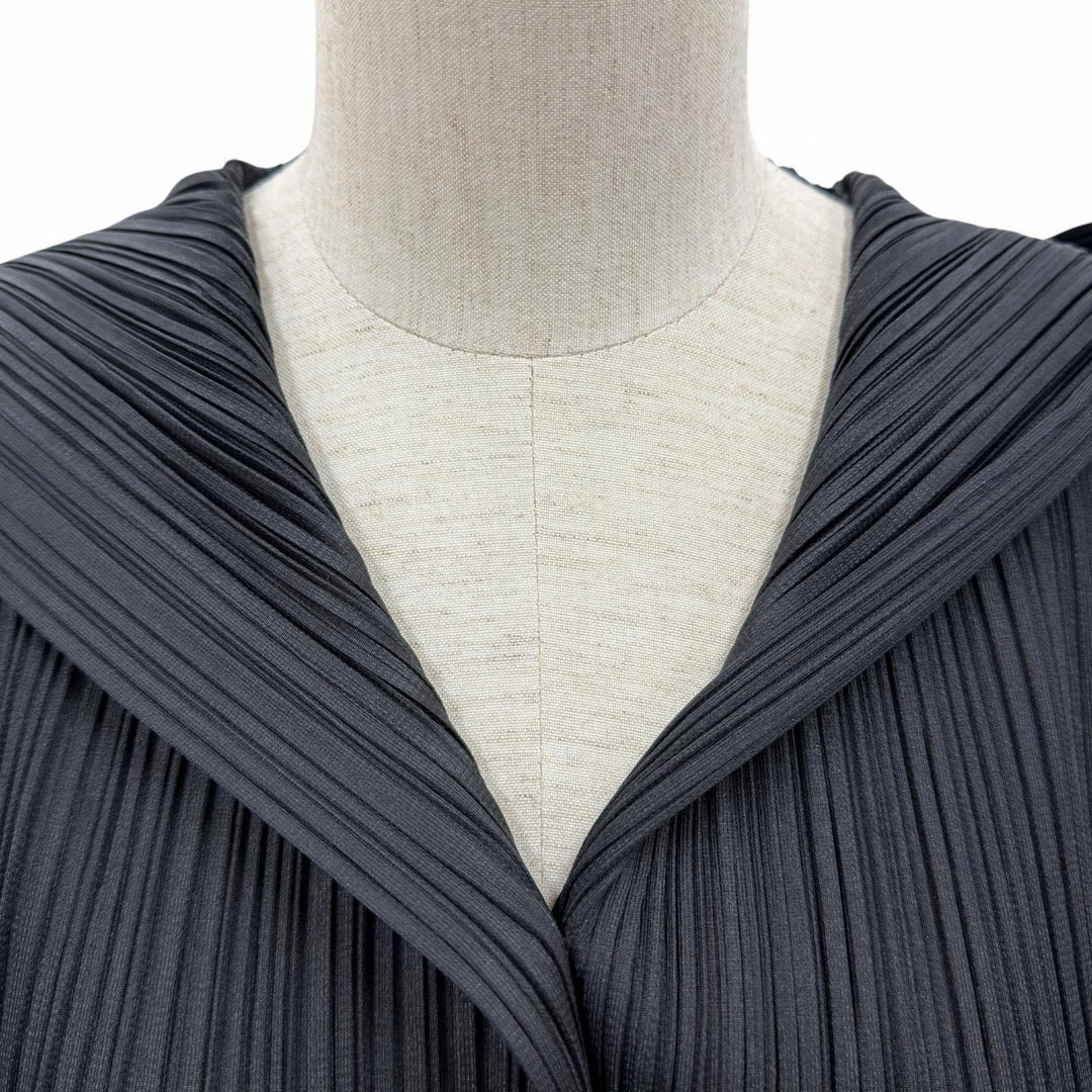 Excellent PLEATS PLEASE one piece black polyester Women 4 PP11-JA173