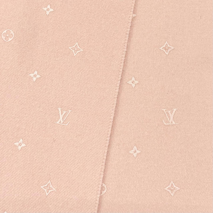 Great LOUIS VUITTON Scarf Echarpe LV Stellar pink Women M78205