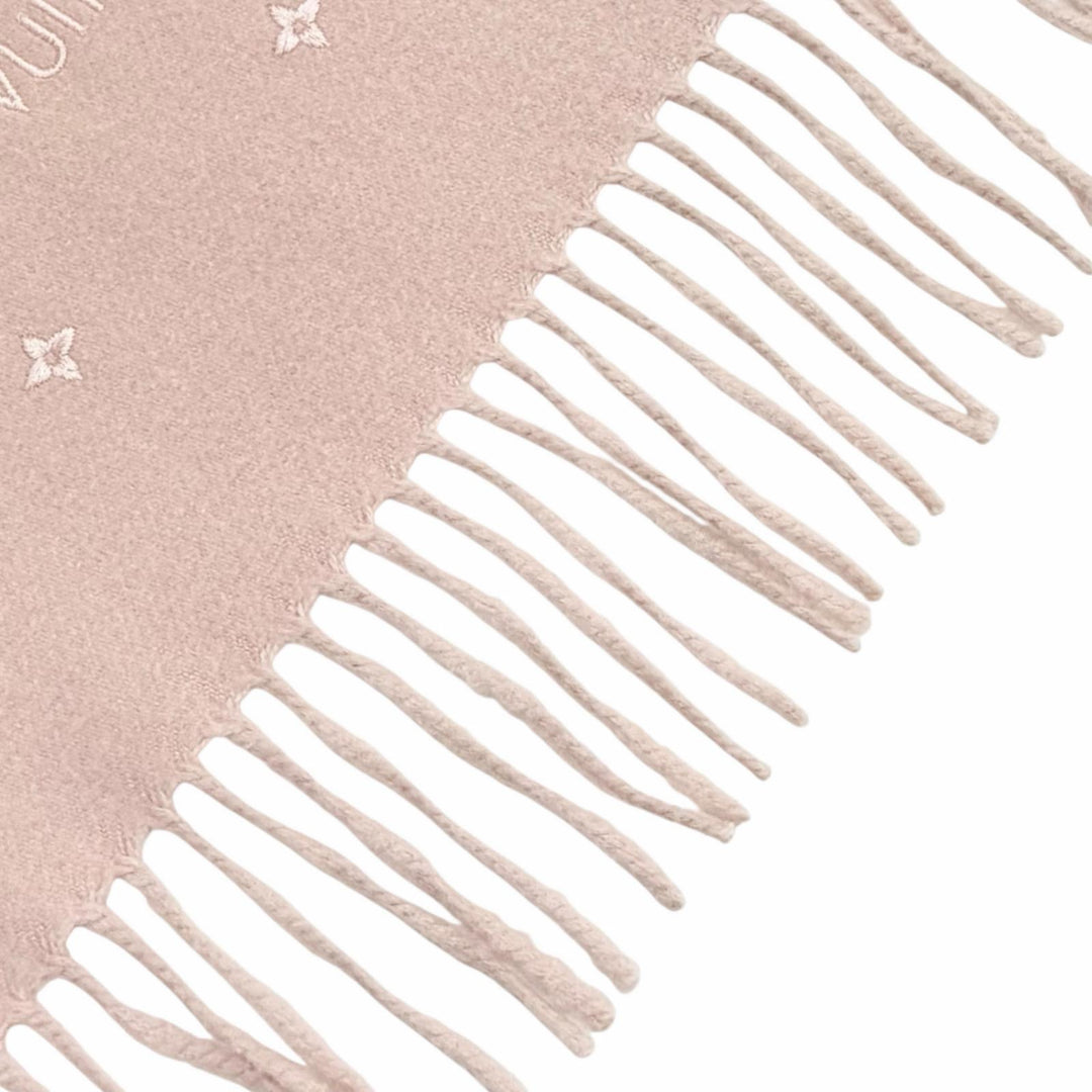 Great LOUIS VUITTON Scarf Echarpe LV Stellar pink Women M78205