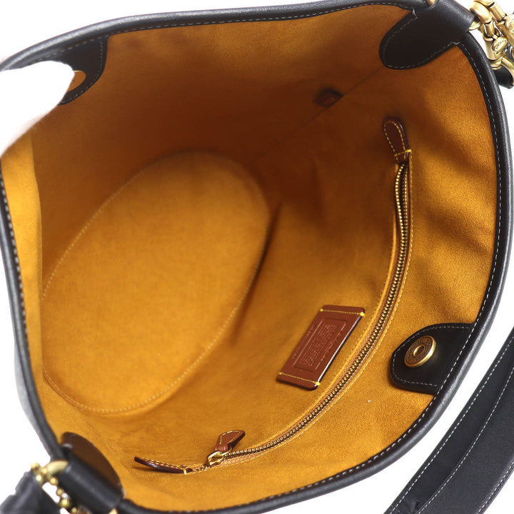 Excellent COACH Shoulder Bag Dakota Bucket Bag 2WAY Graboutin leather CH726