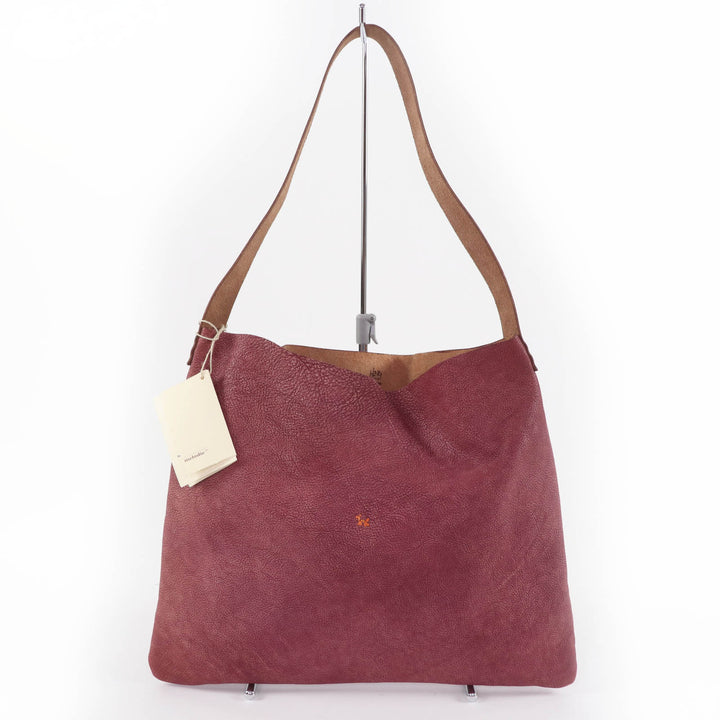 Excellent HENRY CUIR Handbag KYOTO Leather One-Shoulder Bag Pink leather Women