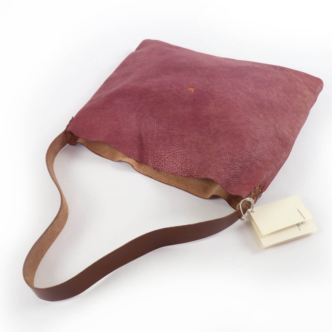 Excellent HENRY CUIR Handbag KYOTO Leather One-Shoulder Bag Pink leather Women