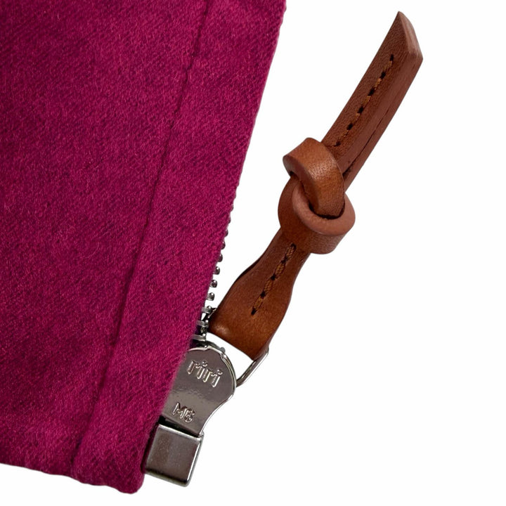Excellent HERMES Jacket purple cashmere Women 34 3E0207DC