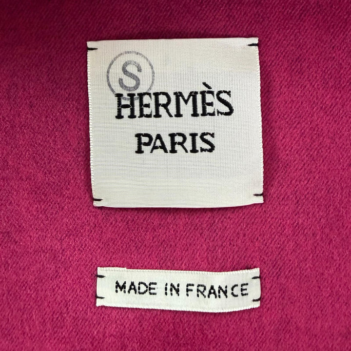Excellent HERMES Jacket purple cashmere Women 34 3E0207DC