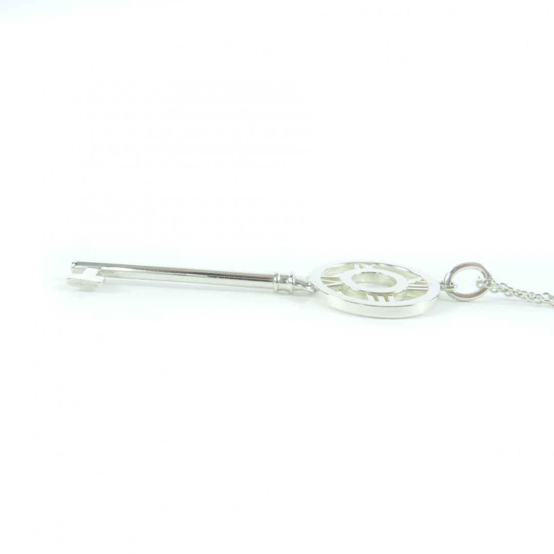 Great TIFFANY&Co. Necklace Atlas key Silver AG925 Women