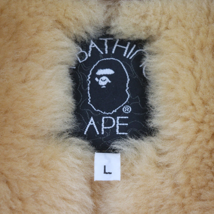 Very Good A BATHING APE THE REAL McCOYS B-3 WorldWar II Model Rare flight jacket