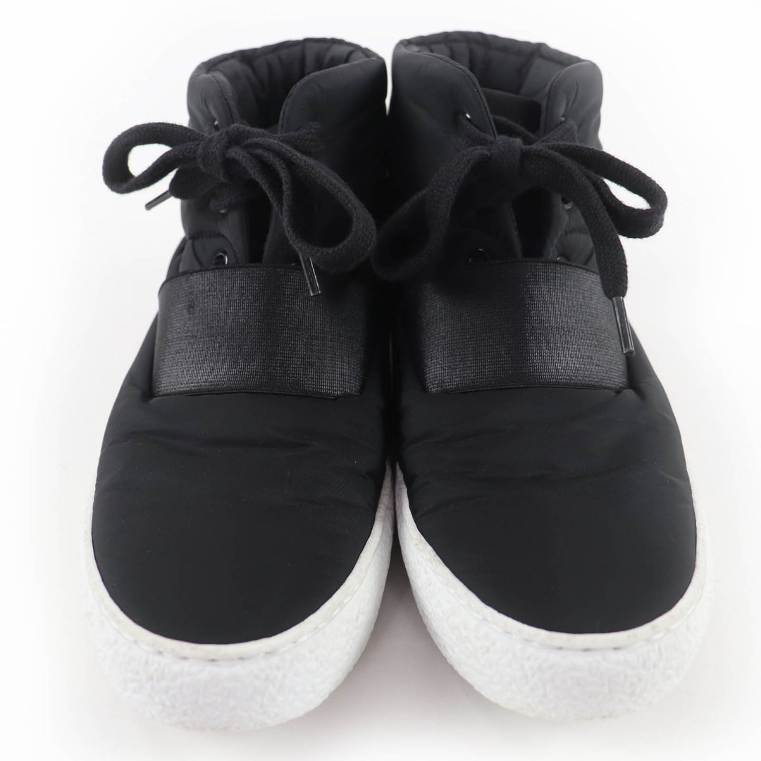 Great CHANEL High cut sneakers COCO Mark fabric black fabric Women 36 G31715