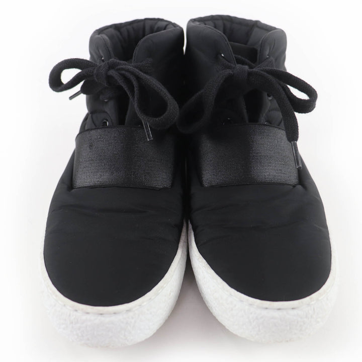 Great CHANEL High cut sneakers COCO Mark fabric black fabric Women 36 G31715