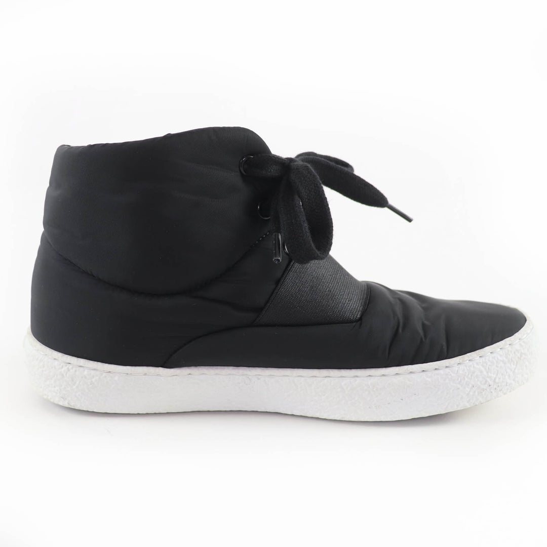 Great CHANEL High cut sneakers COCO Mark fabric black fabric Women 36 G31715