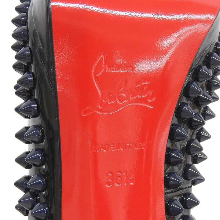 Excellent Christian Louboutin pumps green Patent leather Women 36.5