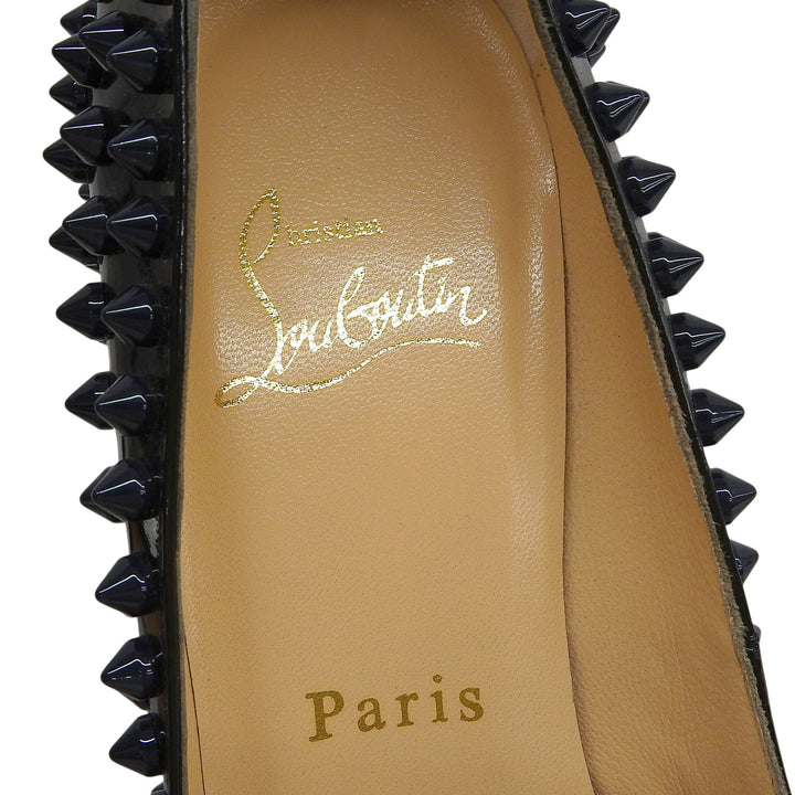 Excellent Christian Louboutin pumps green Patent leather Women 36.5