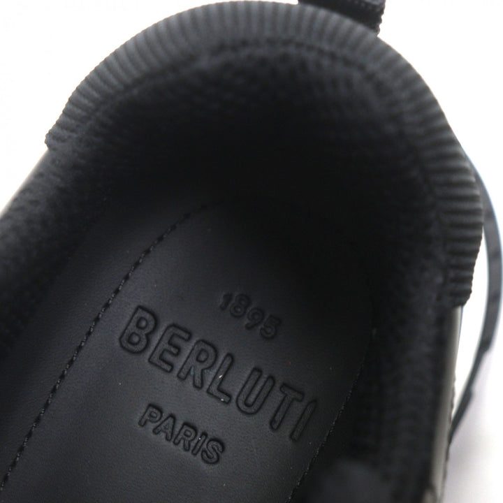 Excellent BERLUTI sneakers GRAVITY Multicolor Unisex black leather mens 4 4781