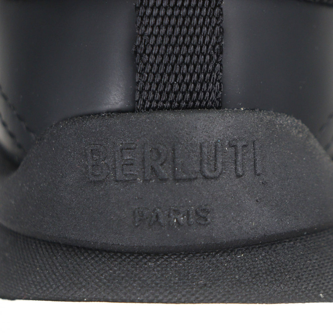 Excellent BERLUTI sneakers GRAVITY Multicolor Unisex black leather mens 4 4781