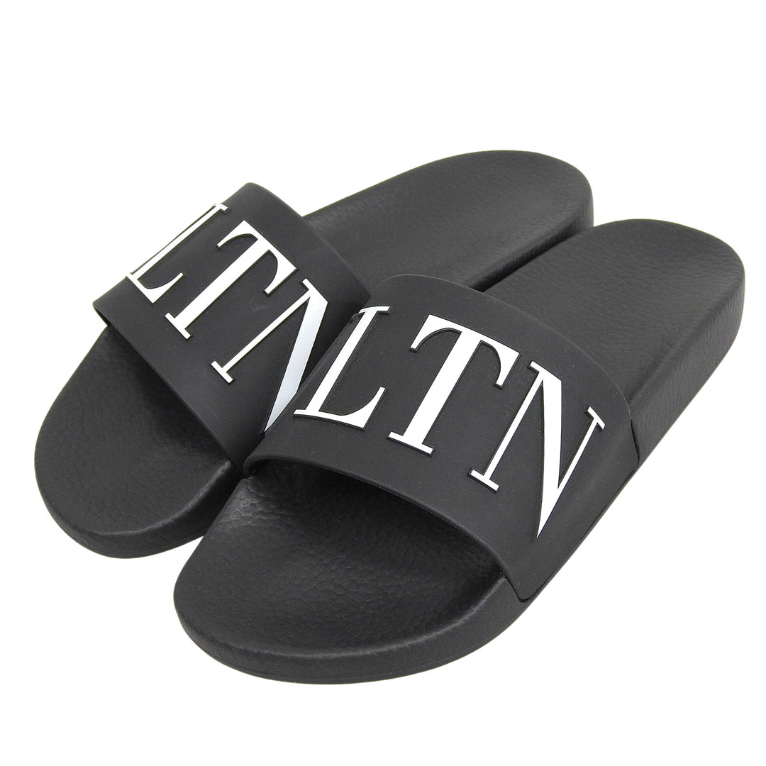 Excellent Valentino Garavani Sandals black rubber mens 40 A4100396