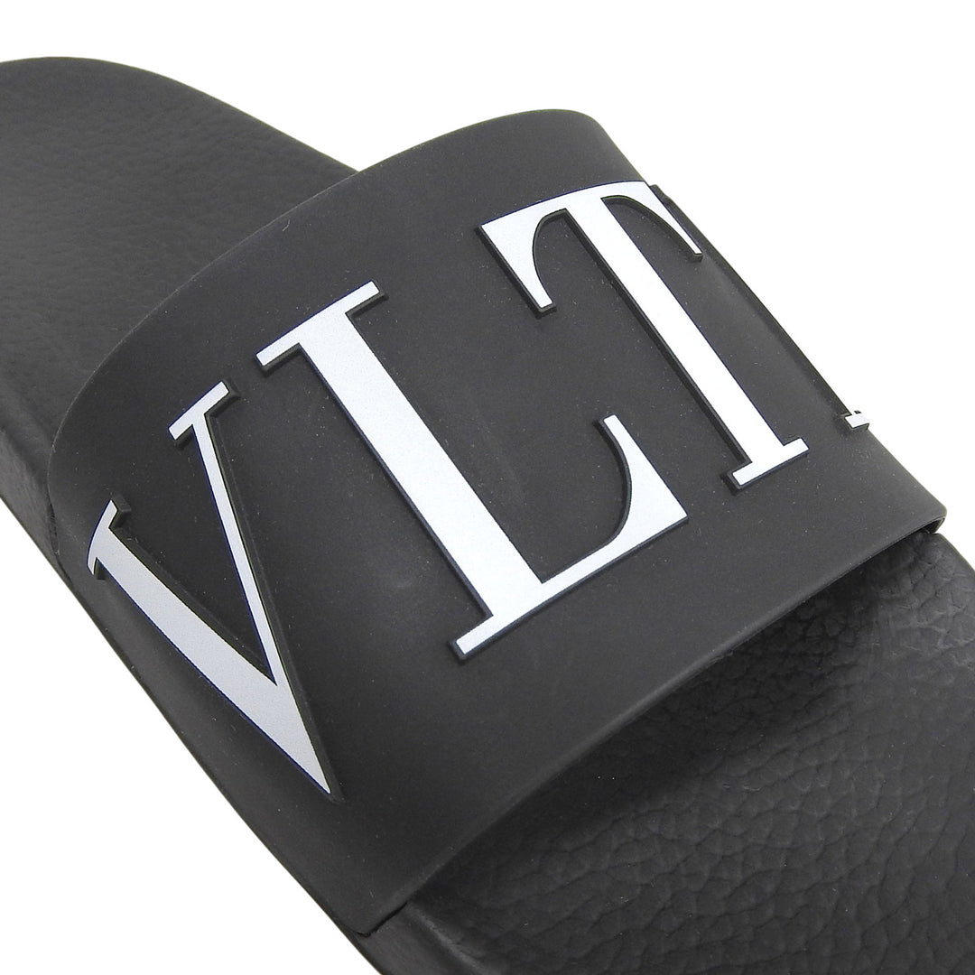 Excellent Valentino Garavani Sandals black rubber mens 40 A4100396