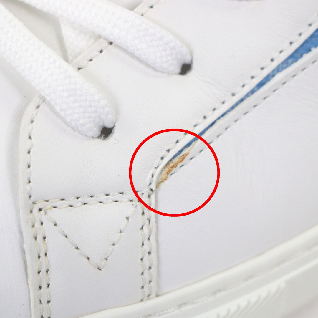 Great LOUIS VUITTON High cut sneakers blue Monogram canvas mens 8.5