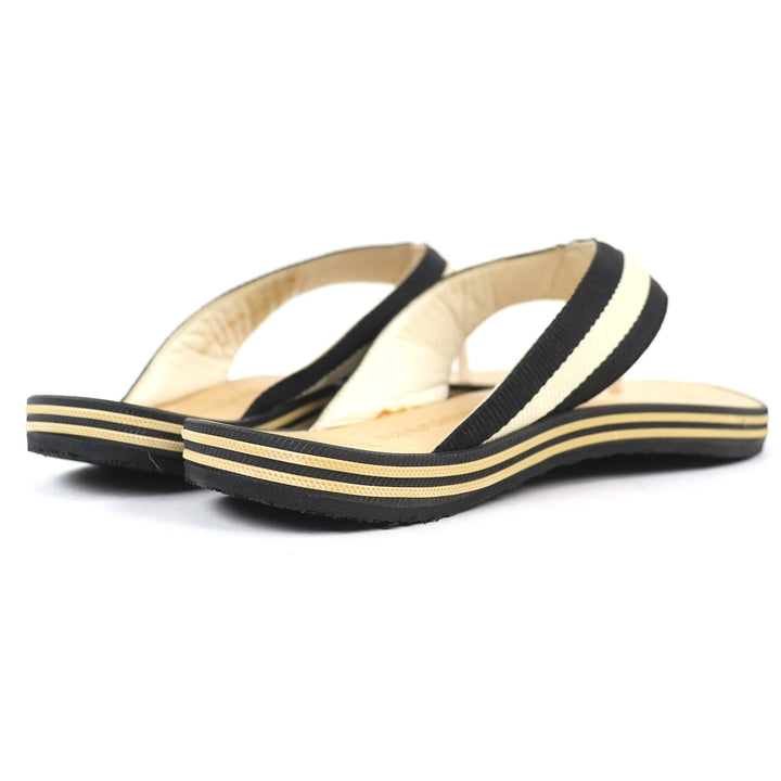 Great CHANEL ENTRE DOIGTS COCO Mark Wood Thong Sandals Beach Sandals 35 G24999