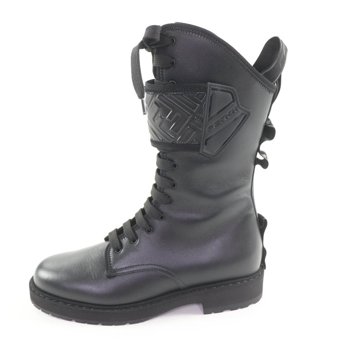 Pristine FENDI short boots black leather Women 36