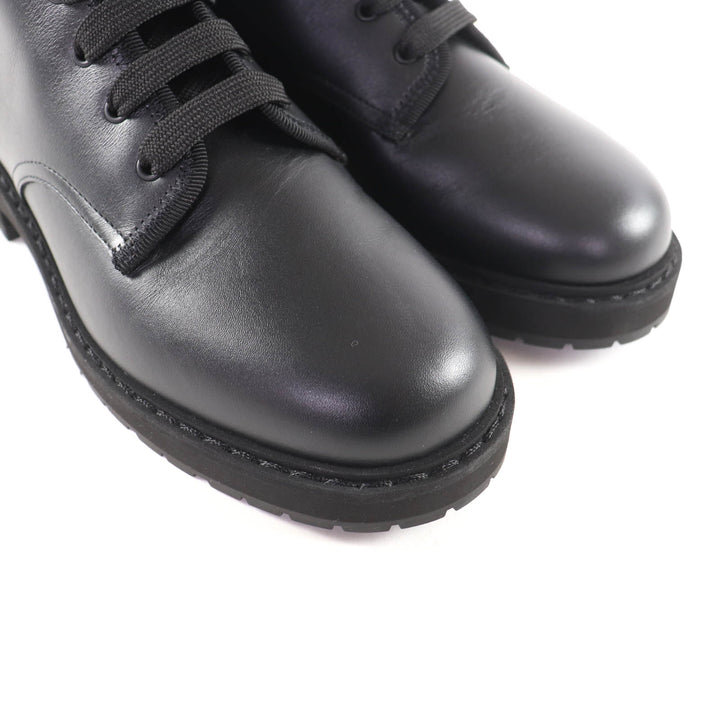 Pristine FENDI short boots black leather Women 36