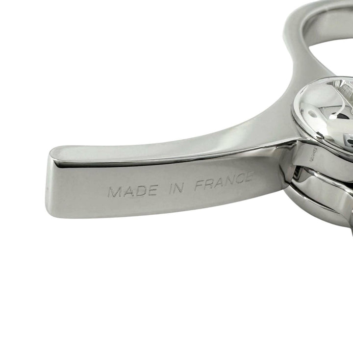 Pristine HERMES strap FILOU H logo glove holder Silver Women