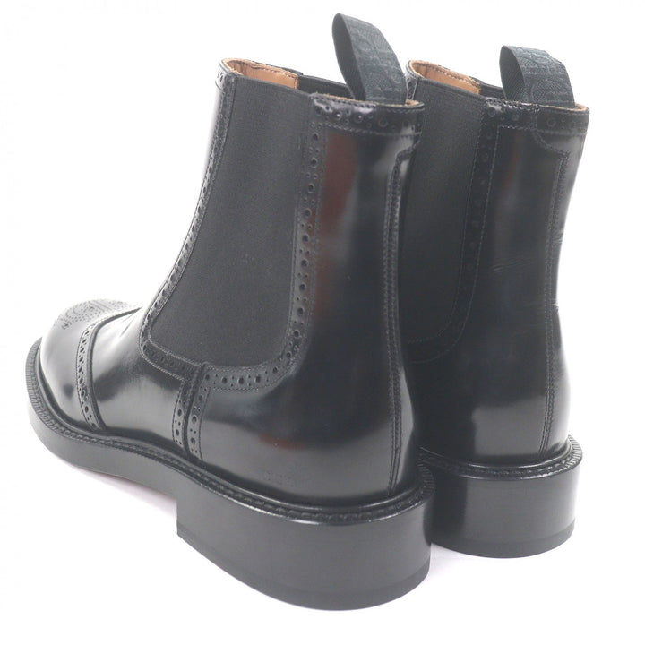 Pristine DIOR boots Evidence CD Logo Medallion Wingtip Oblique Chelsea