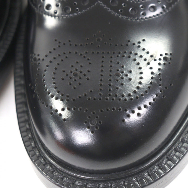 Pristine DIOR boots Evidence CD Logo Medallion Wingtip Oblique Chelsea