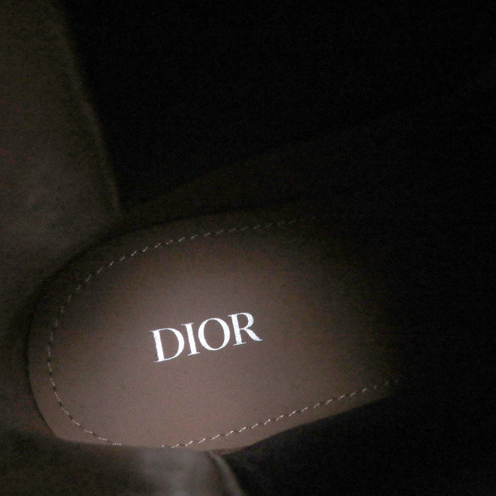 Pristine DIOR boots Evidence CD Logo Medallion Wingtip Oblique Chelsea