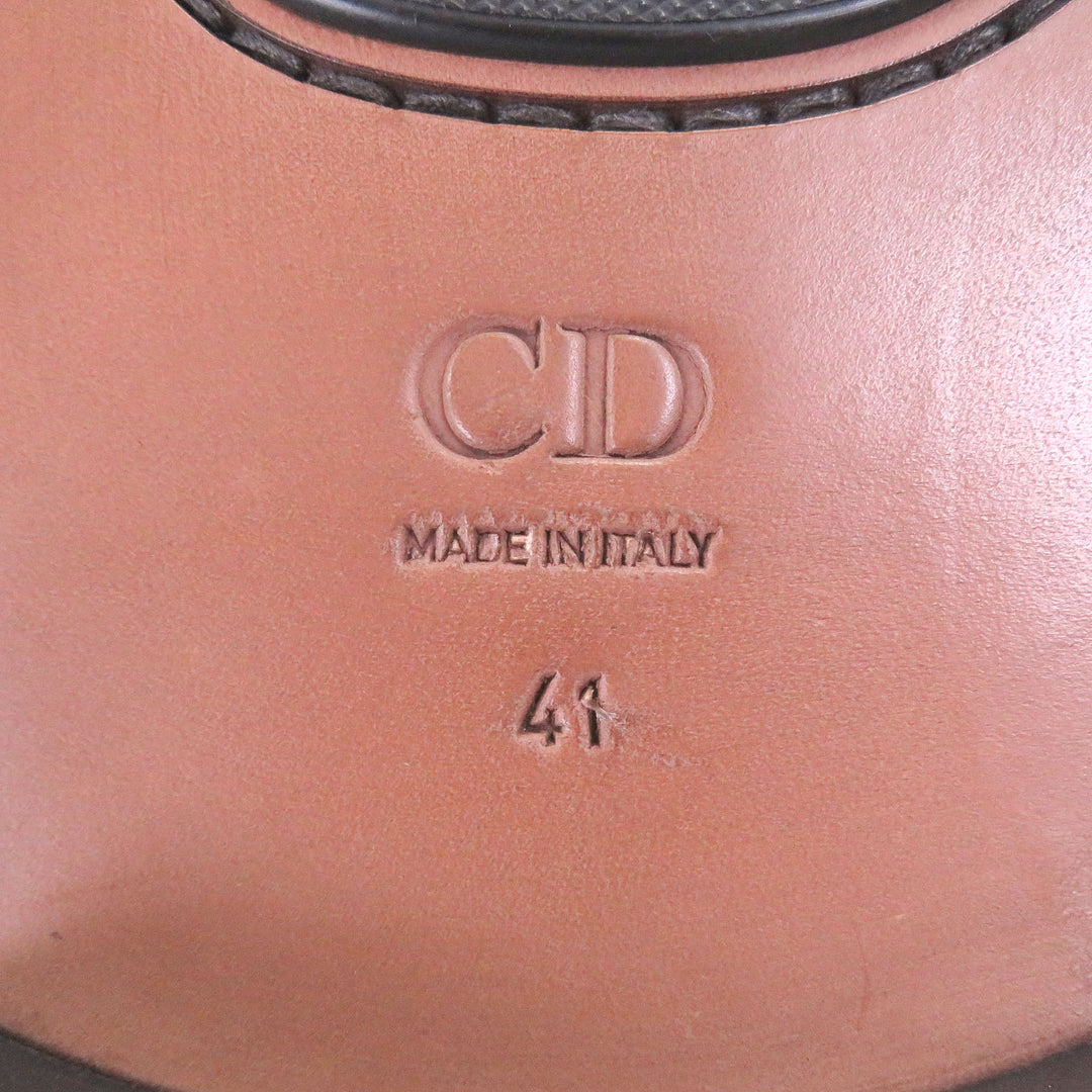 Pristine DIOR boots Evidence CD Logo Medallion Wingtip Oblique Chelsea