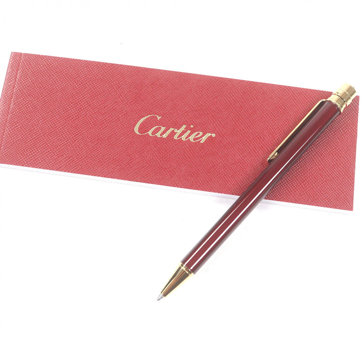 Excellent Cartier Ballpoint pen Santos de Cartier Twist type Bordeaux