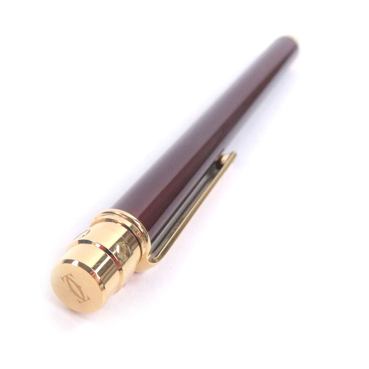 Excellent Cartier Ballpoint pen Santos de Cartier Twist type Bordeaux