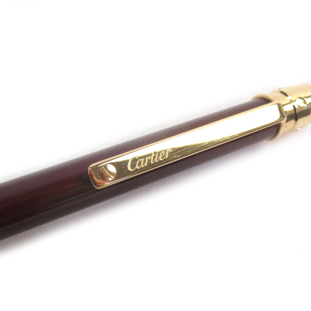 Excellent Cartier Ballpoint pen Santos de Cartier Twist type Bordeaux