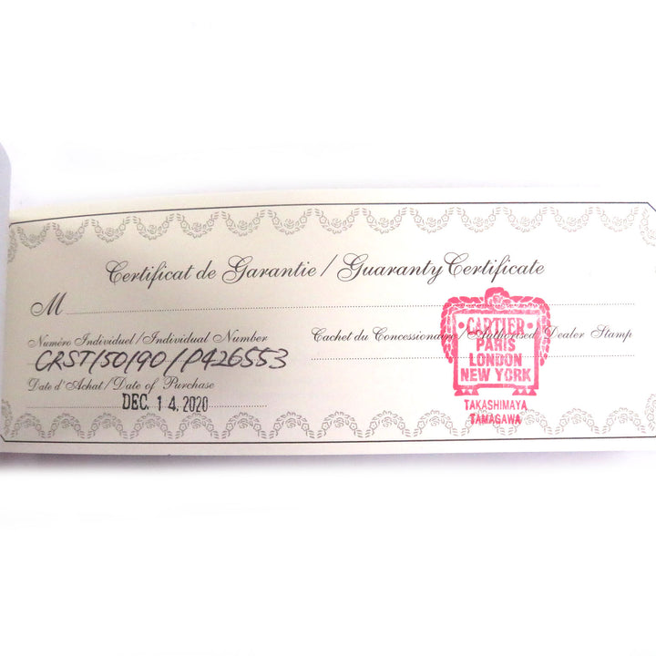Excellent Cartier Ballpoint pen Santos de Cartier Twist type Bordeaux