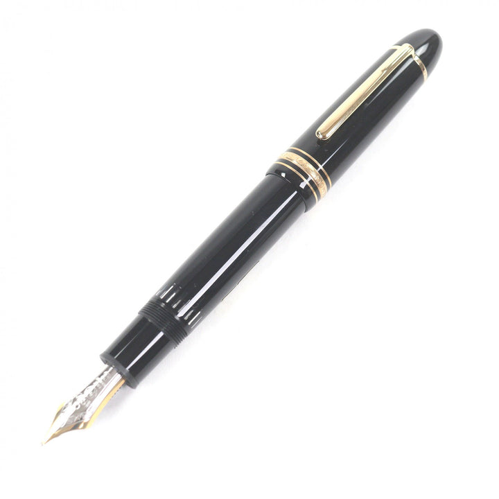 Pristine MONTBLANC fountain pen Meisterstück 149 Cap type black 18K mens