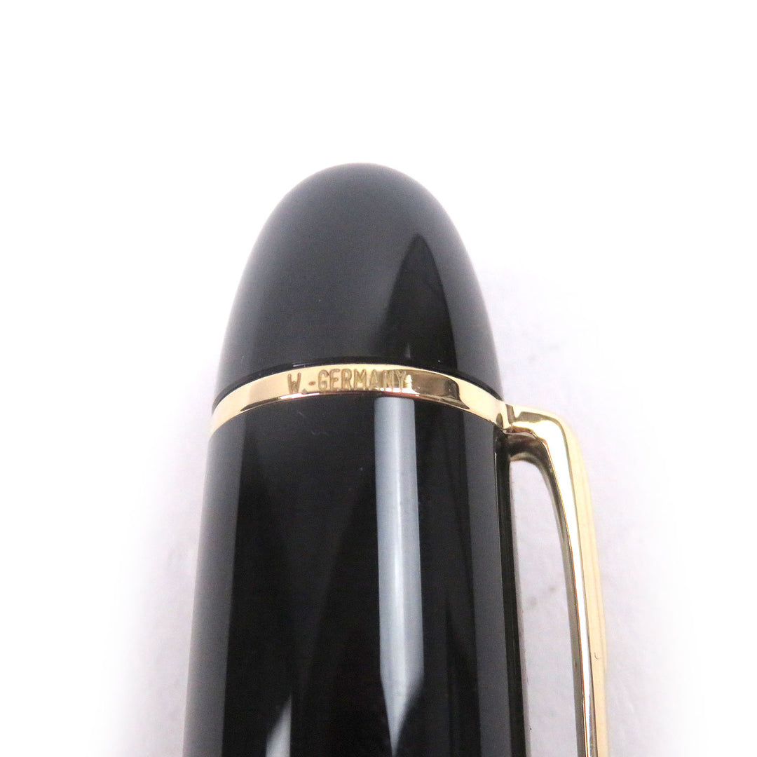 Pristine MONTBLANC fountain pen Meisterstück 149 Cap type black 18K mens