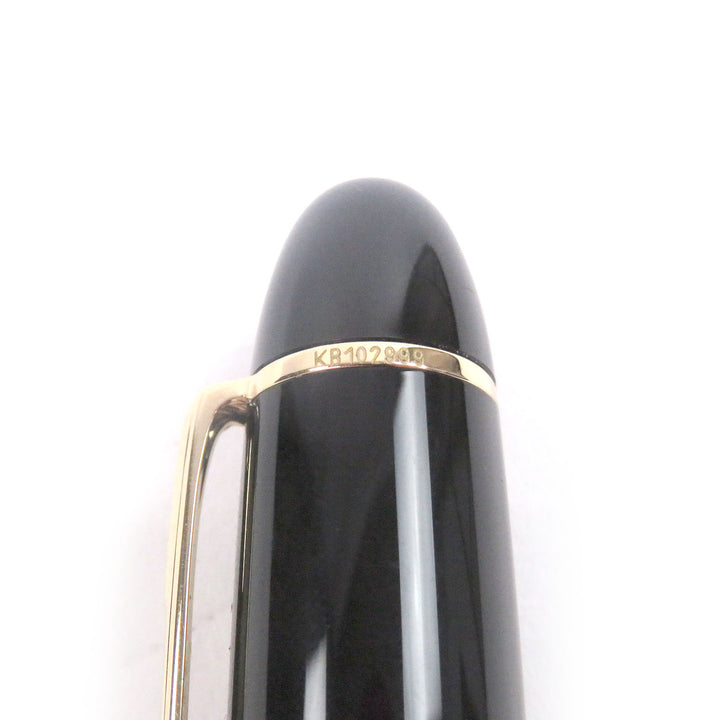 Pristine MONTBLANC fountain pen Meisterstück 149 Cap type black 18K mens