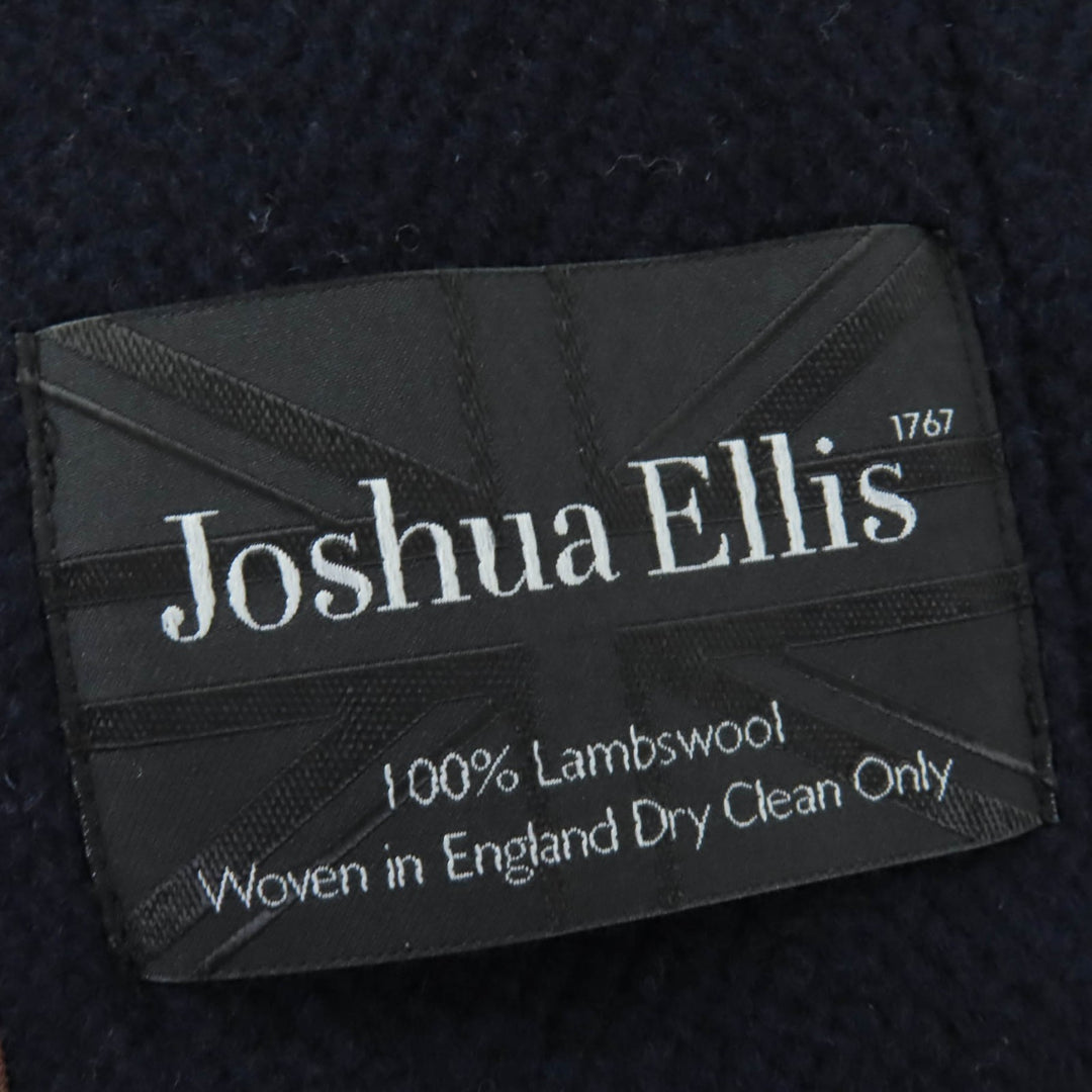 Great OLD ENGLAND Duffel coat Joshua Ellis fabric Navy wool 36 570-50505011
